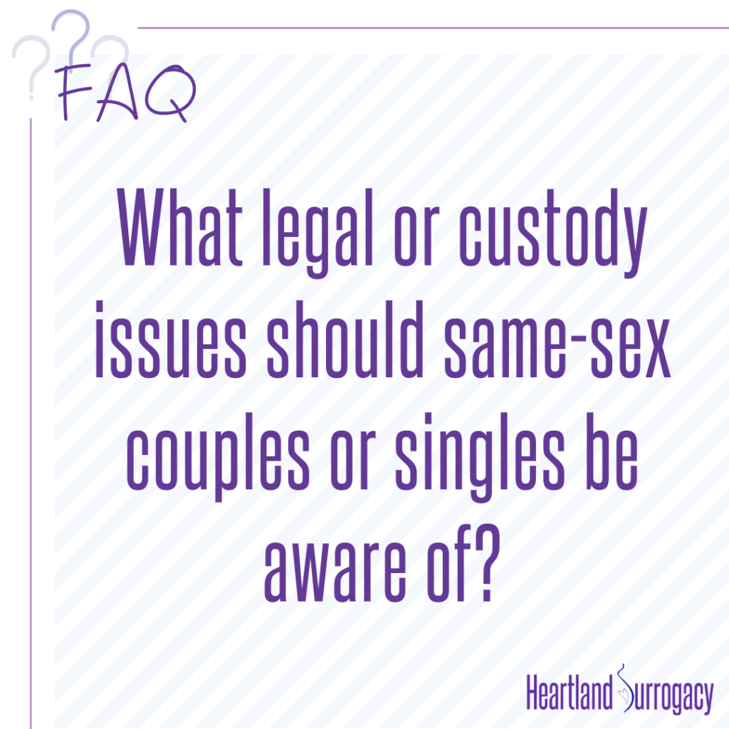 Custody issues for same-sex couples