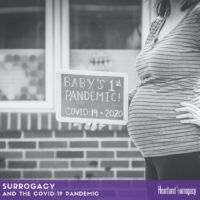 surrogate mother photos during covid