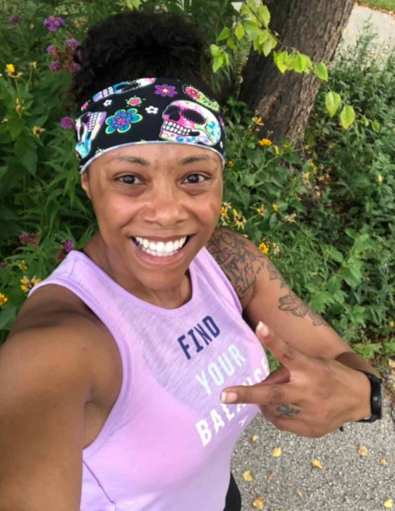 Black surrogate staying healthy during postpartum period