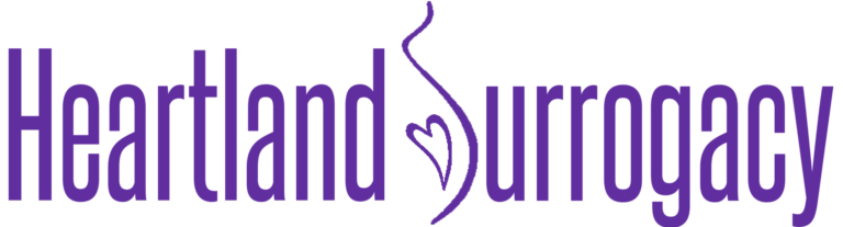 Heartland Surrogacy, logo of surrogacy agency in Iowa, Colorado, Montana