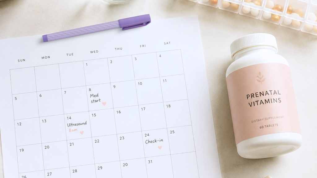 surrogate medications and ivf calendar